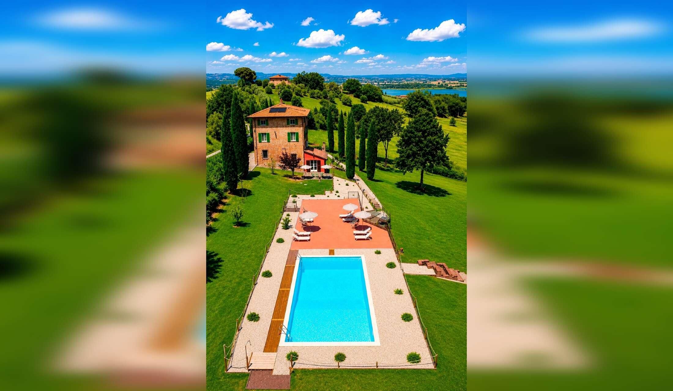 Casale a pochi passi dal lago di Montepulciano