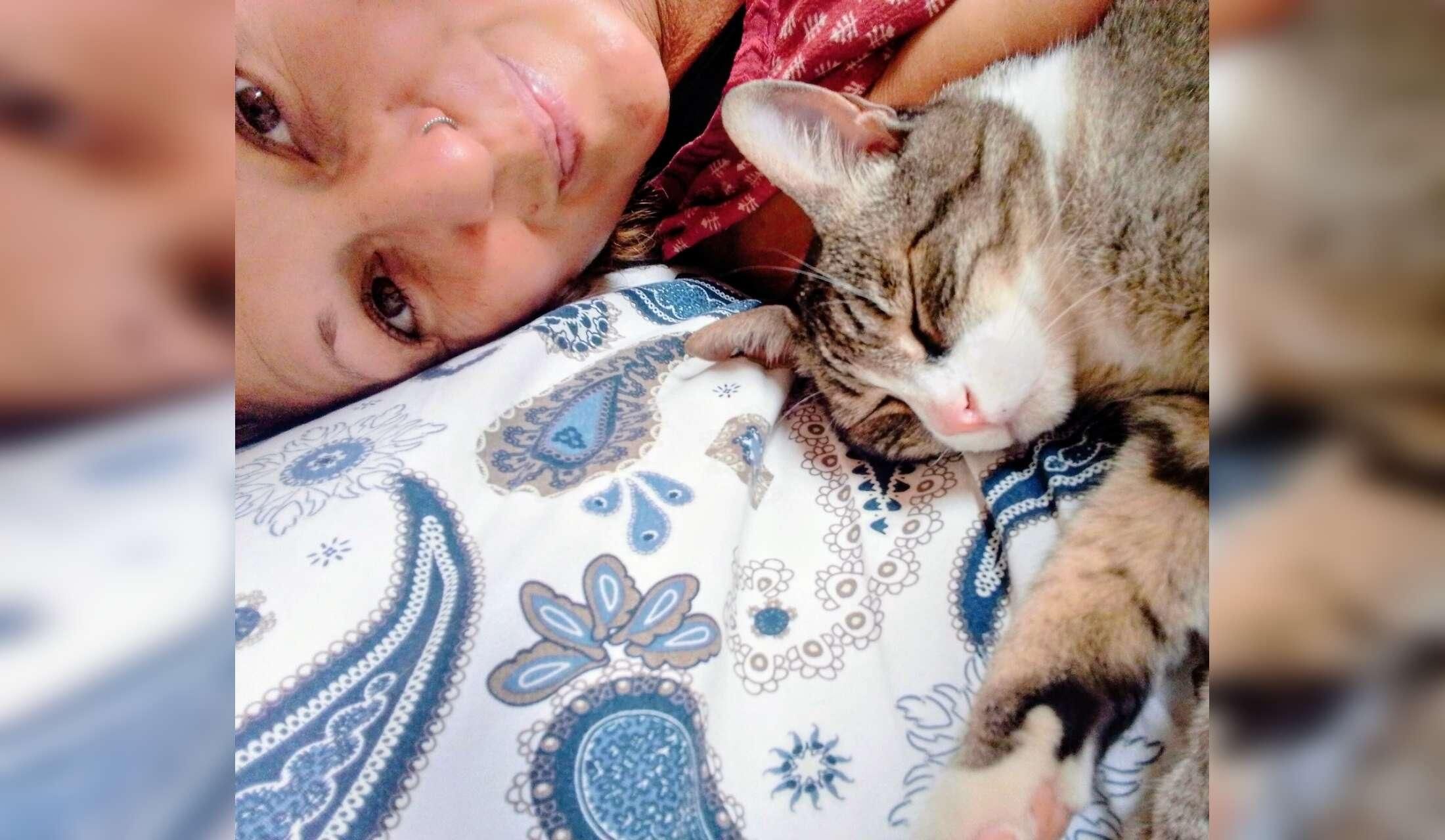 Looking after Herba, my cat, in the countryside of Asturias - Image 5