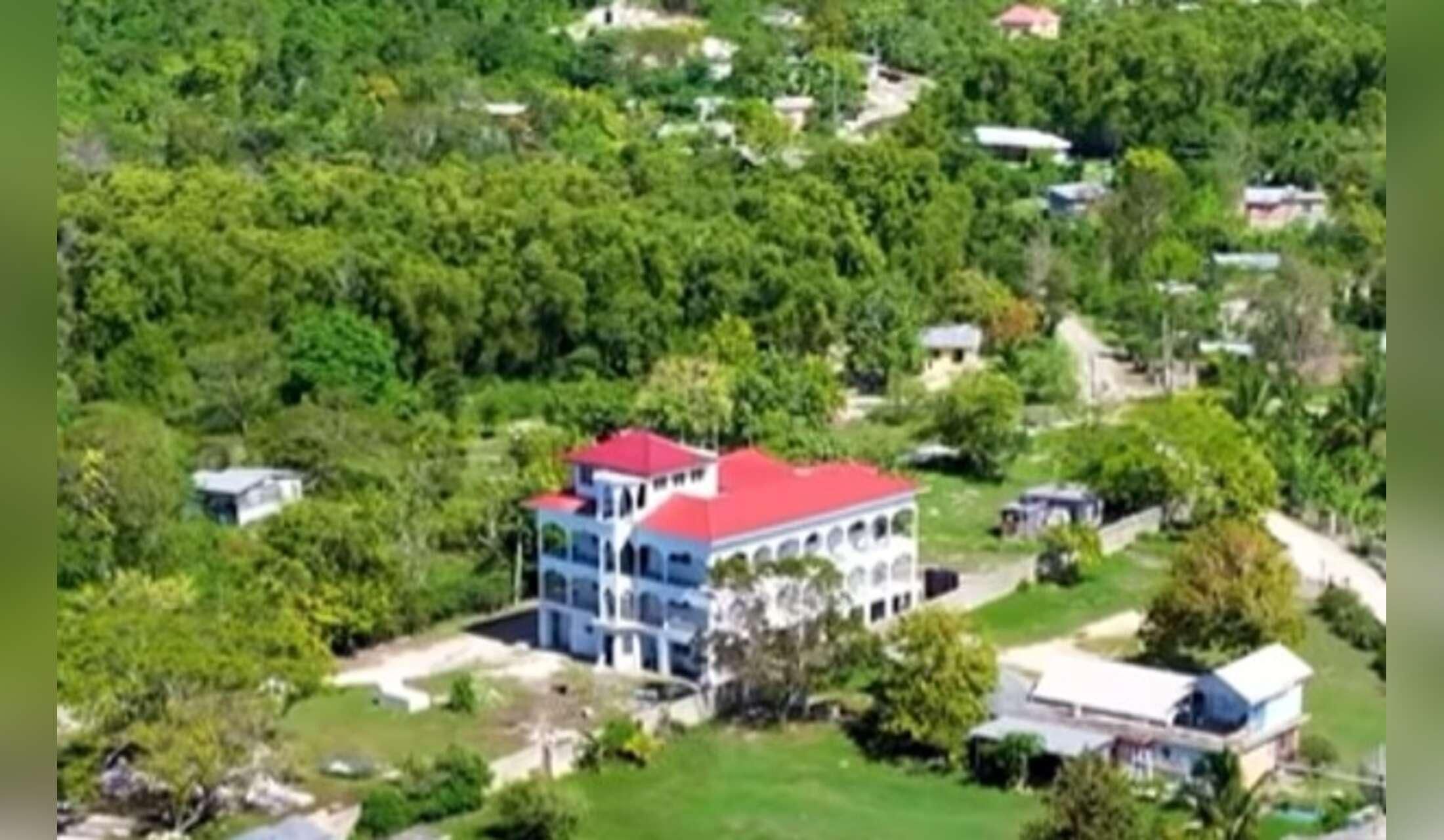 Mansion on the water near Negril Jamaica