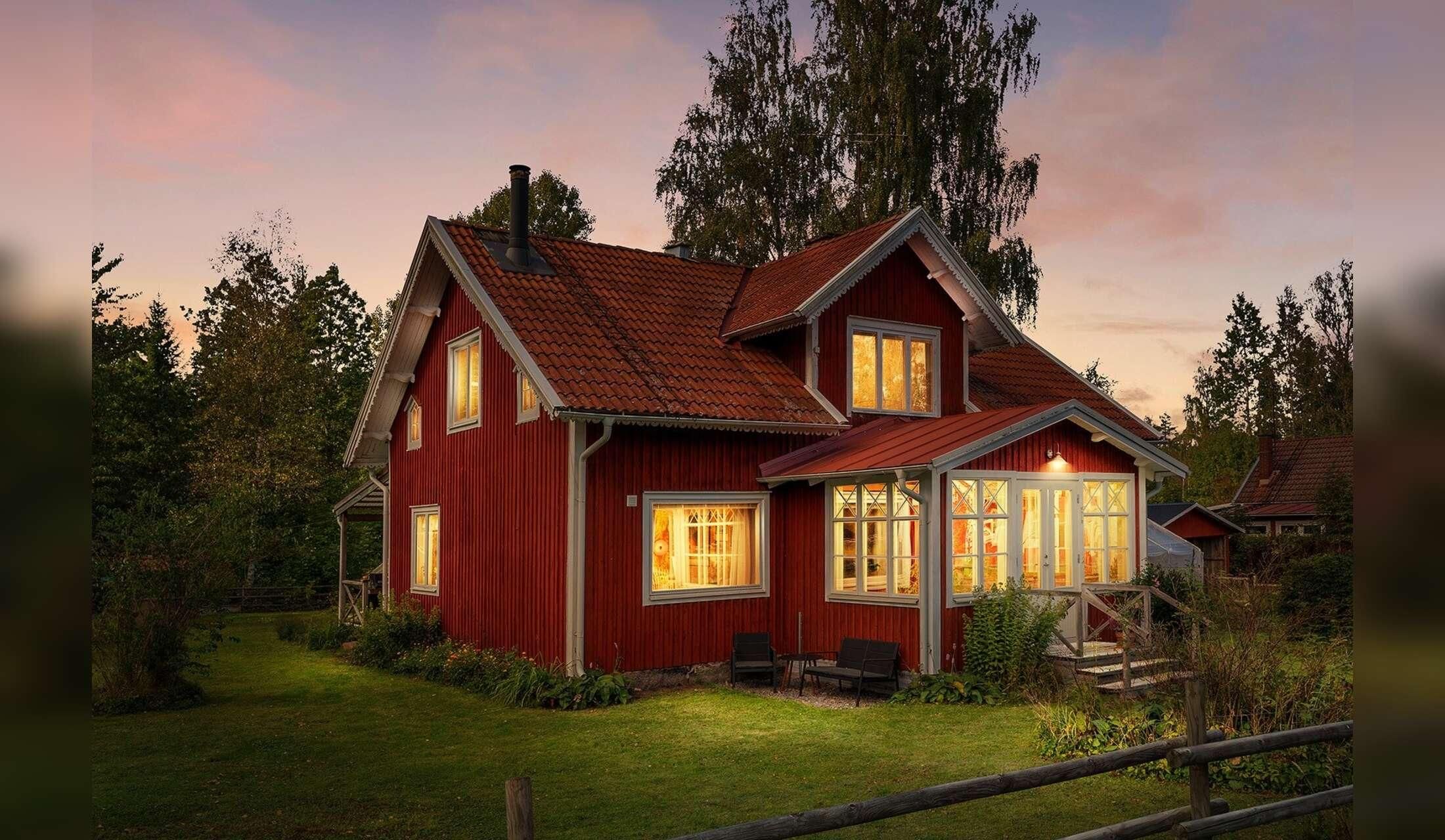Traditional Swedish House (Golden Retriever + Cat) - Image 8